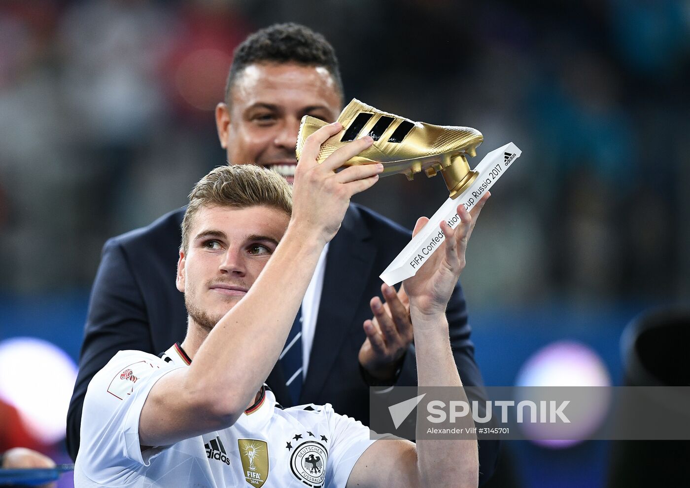 Football. 2017 FIFA Confederations Cup. Medal ceremony