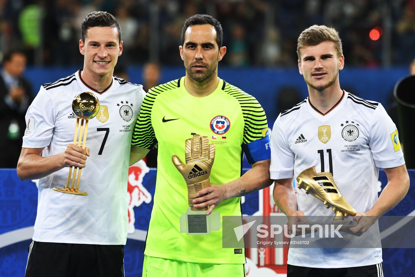 Football. 2017 FIFA Confederations Cup. Medal ceremony