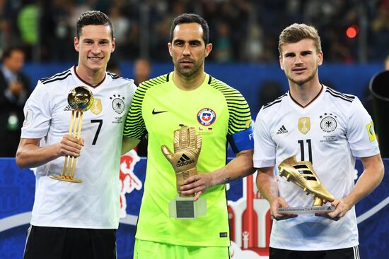 Football. 2017 FIFA Confederations Cup. Medal ceremony