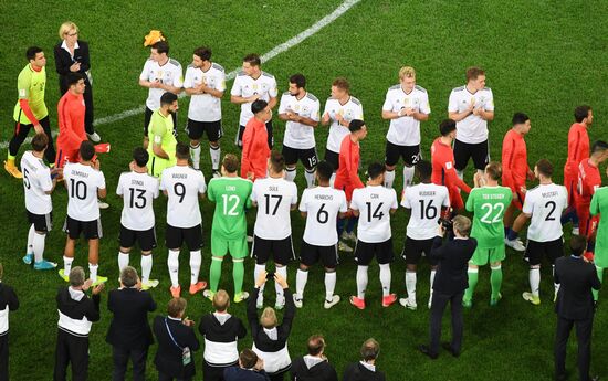 Football. 2017 FIFA Confederations Cup. Medal ceremony