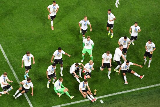 Football. 2017 FIFA Confederations Cup. Medal ceremony