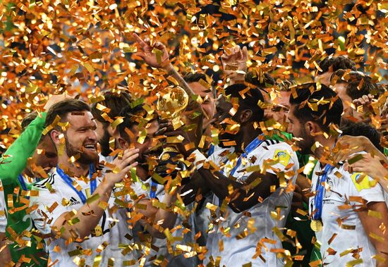 Football. 2017 FIFA Confederations Cup. Medal ceremony