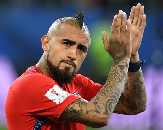 Football. 2017 FIFA Confederations Cup. Medal ceremony