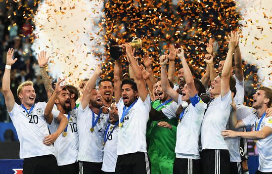 Football. 2017 FIFA Confederations Cup. Medal ceremony