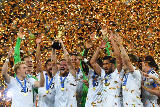 Football. 2017 FIFA Confederations Cup. Medal ceremony