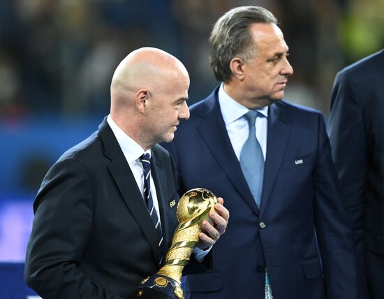 Football. 2017 FIFA Confederations Cup. Medal ceremony