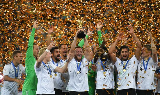 Football. 2017 FIFA Confederations Cup. Medal ceremony