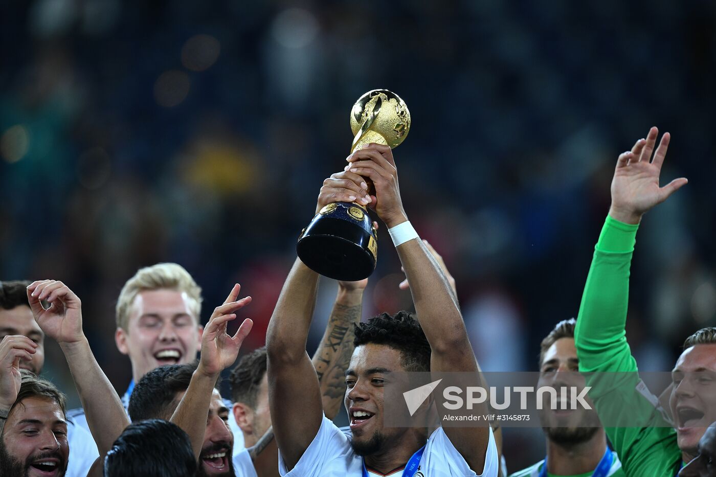 Football. 2017 FIFA Confederations Cup. Medal ceremony