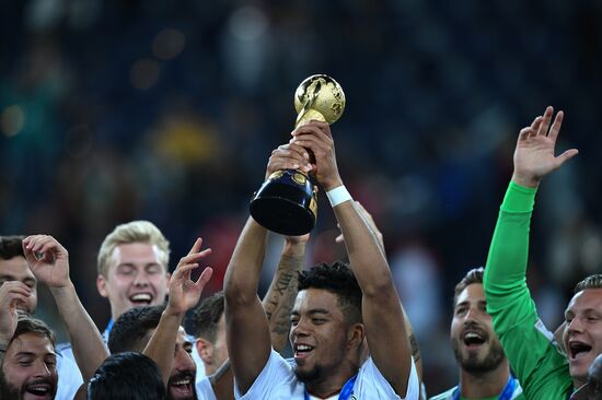 Football. 2017 FIFA Confederations Cup. Medal ceremony