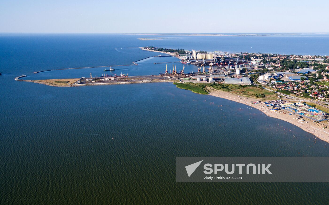 Russian cities. City of Yeysk in Krasnodar Territory