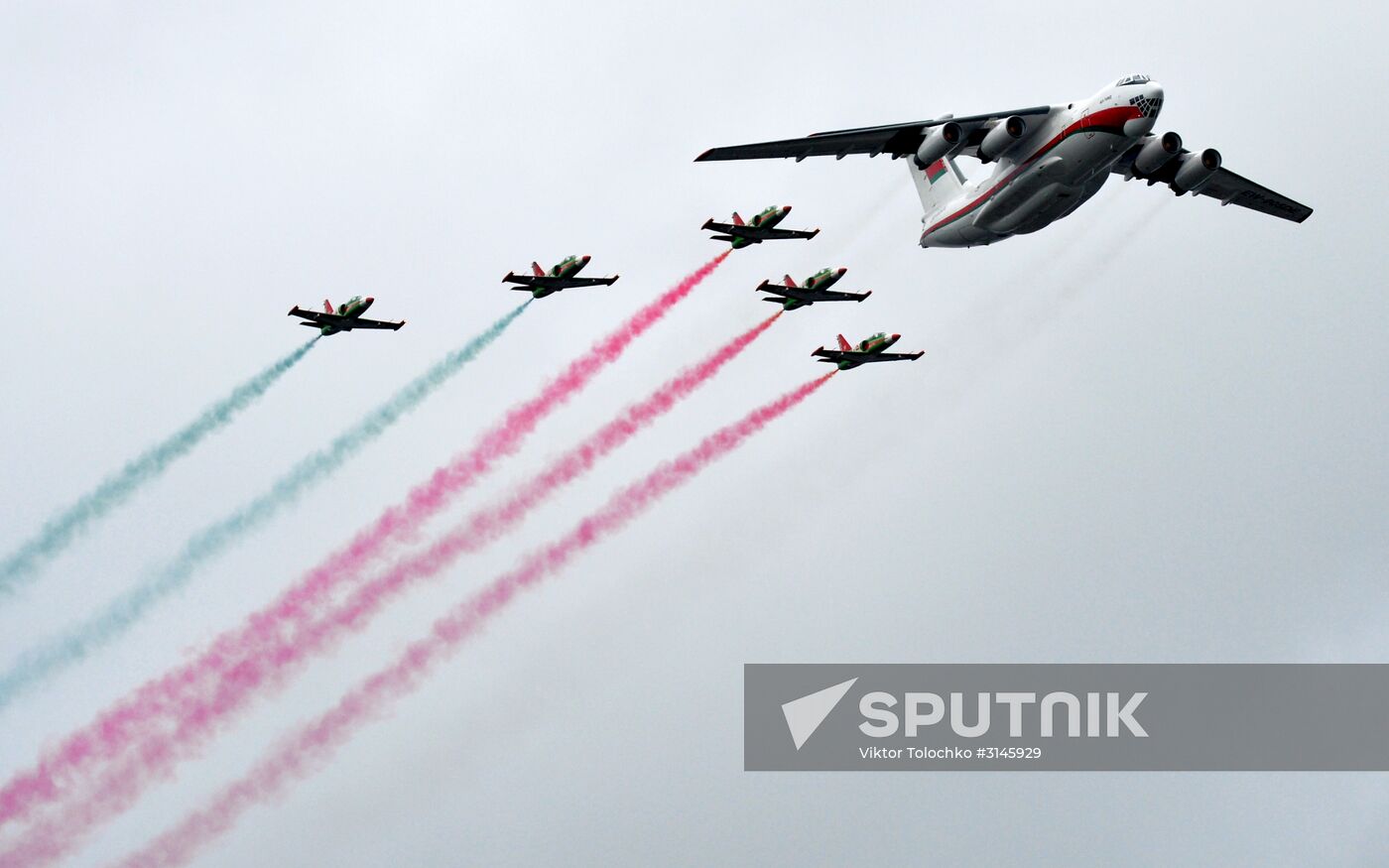 Independence Day parade in Belarus