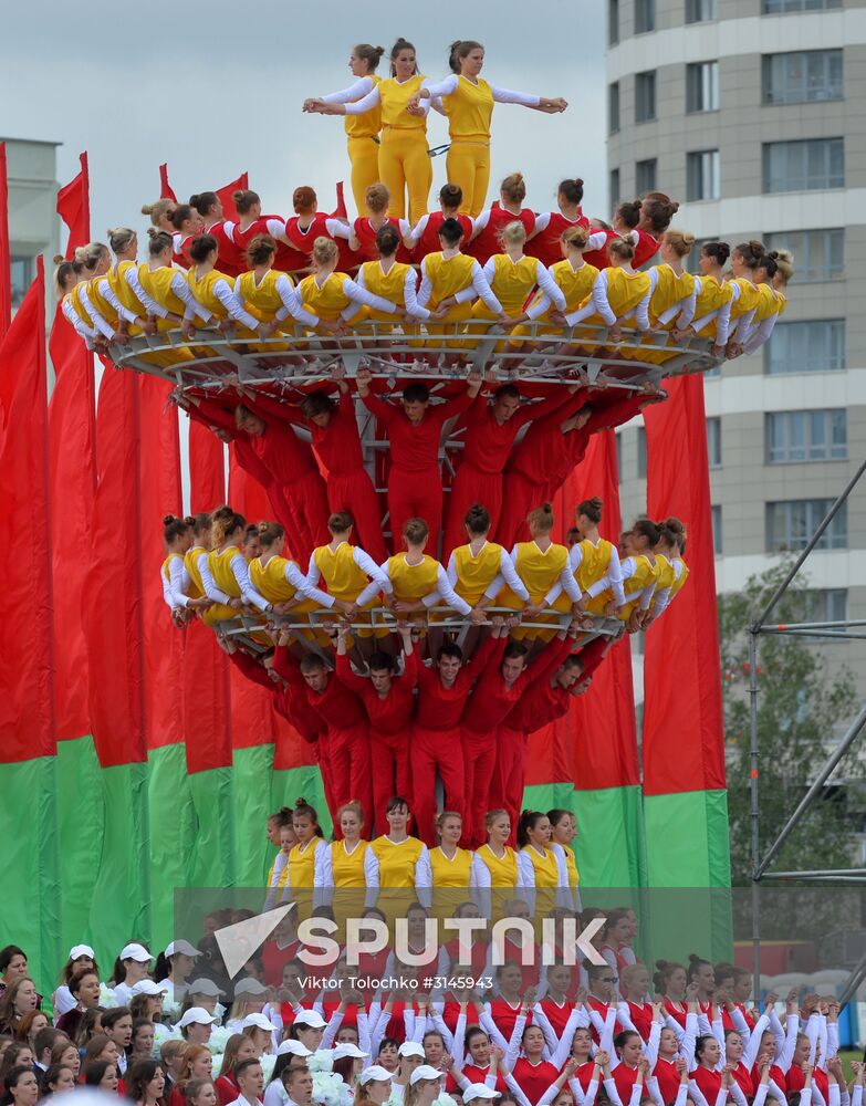 Independence Day parade in Belarus