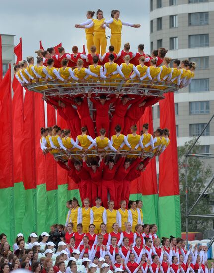 Independence Day parade in Belarus