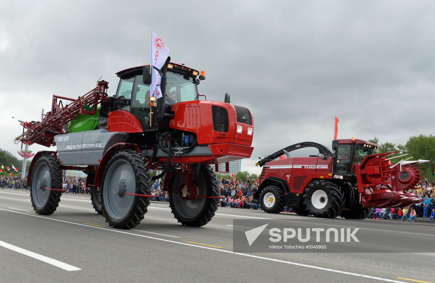 Independence Day parade in Belarus