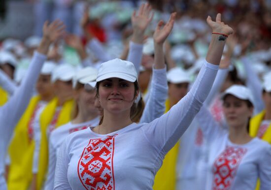 Independence Day parade in Belarus