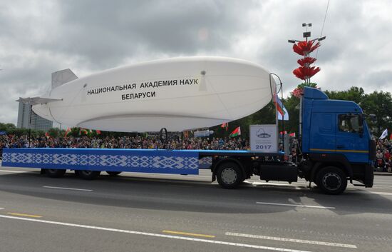 Independence Day parade in Belarus