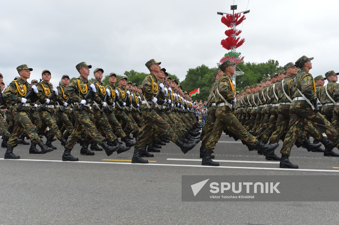 Independence Day parade in Belarus