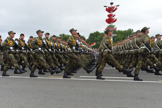 Independence Day parade in Belarus