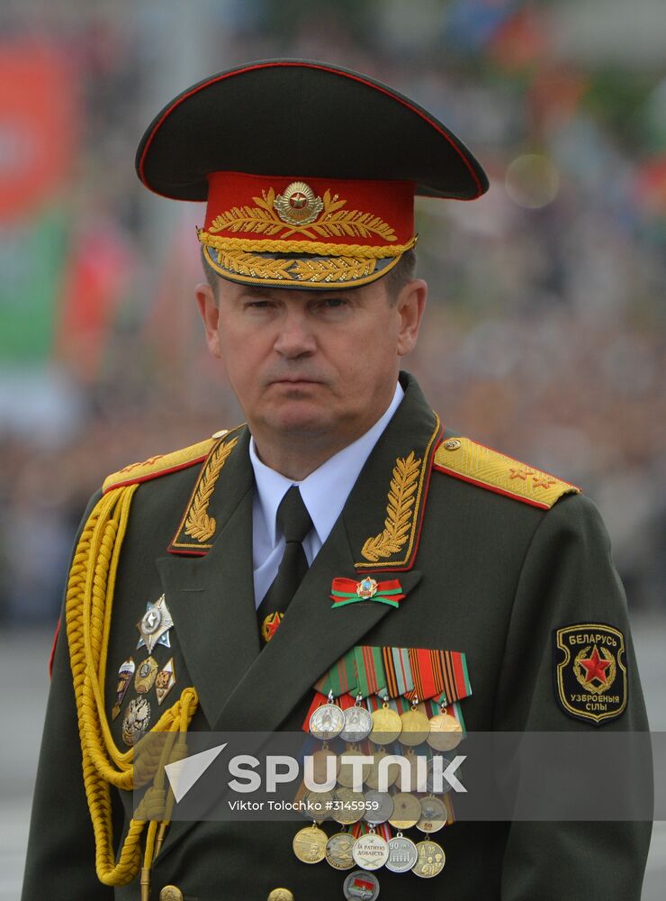 Independence Day parade in Belarus