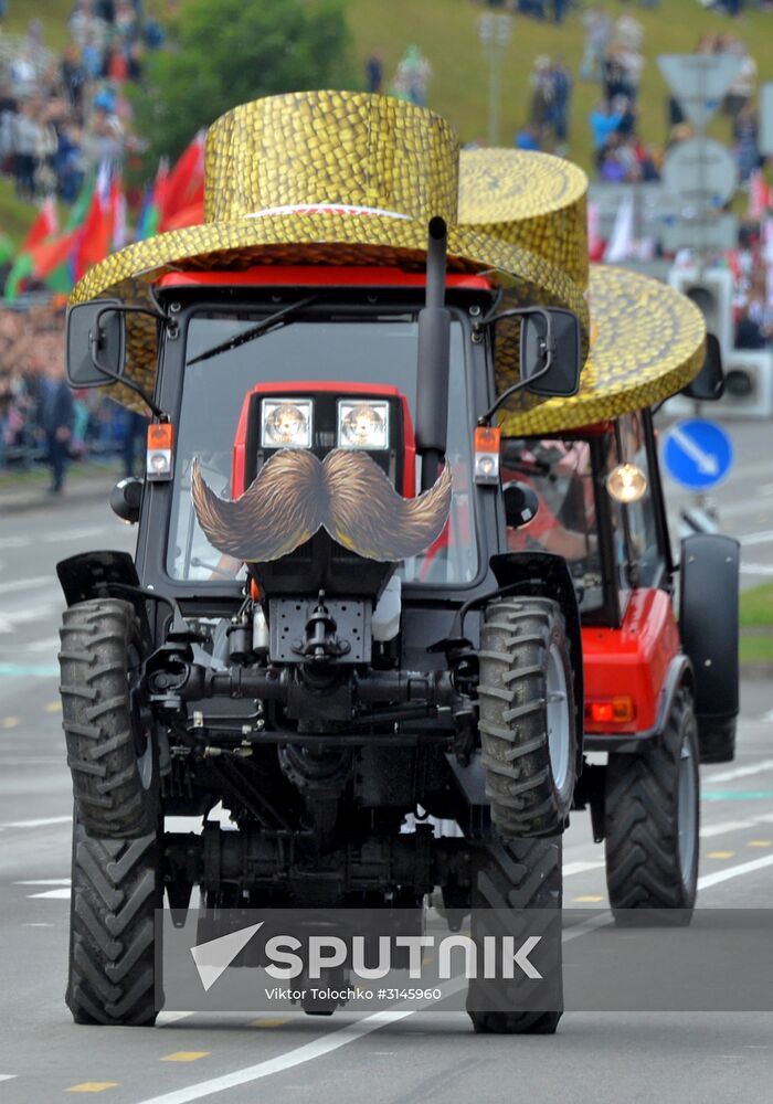 Independence Day parade in Belarus