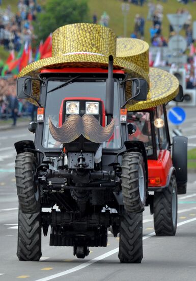 Independence Day parade in Belarus