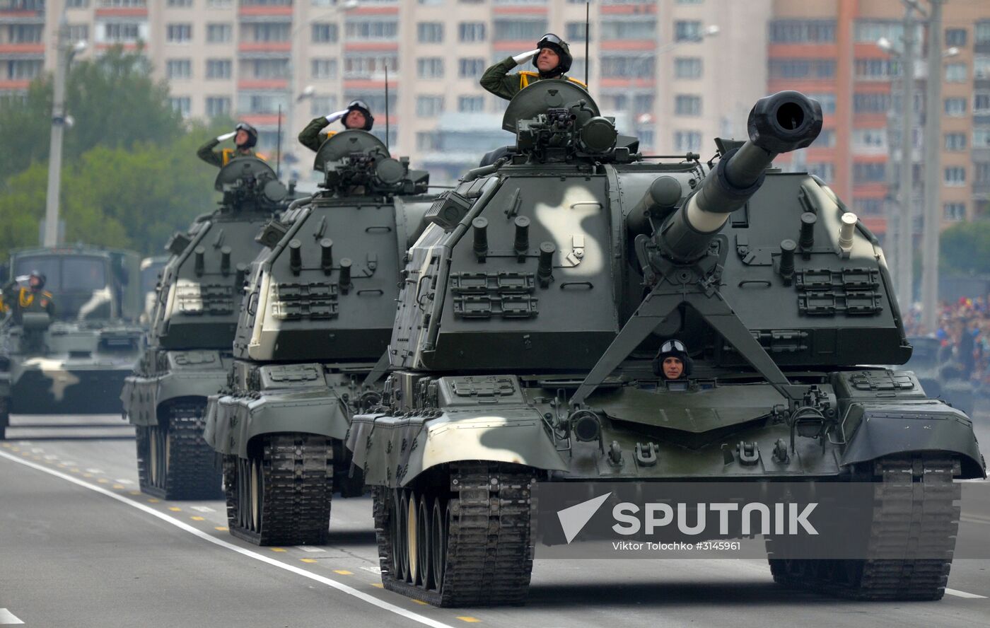 Independence Day parade in Belarus