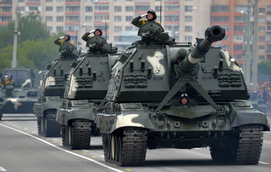 Independence Day parade in Belarus