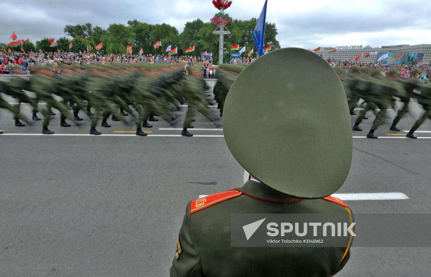 Independence Day parade in Belarus