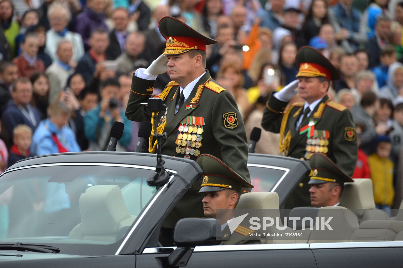 Independence Day parade in Belarus