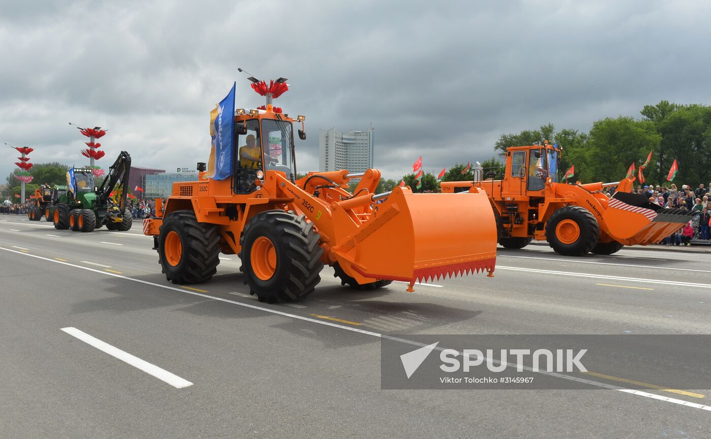 Independence Day parade in Belarus
