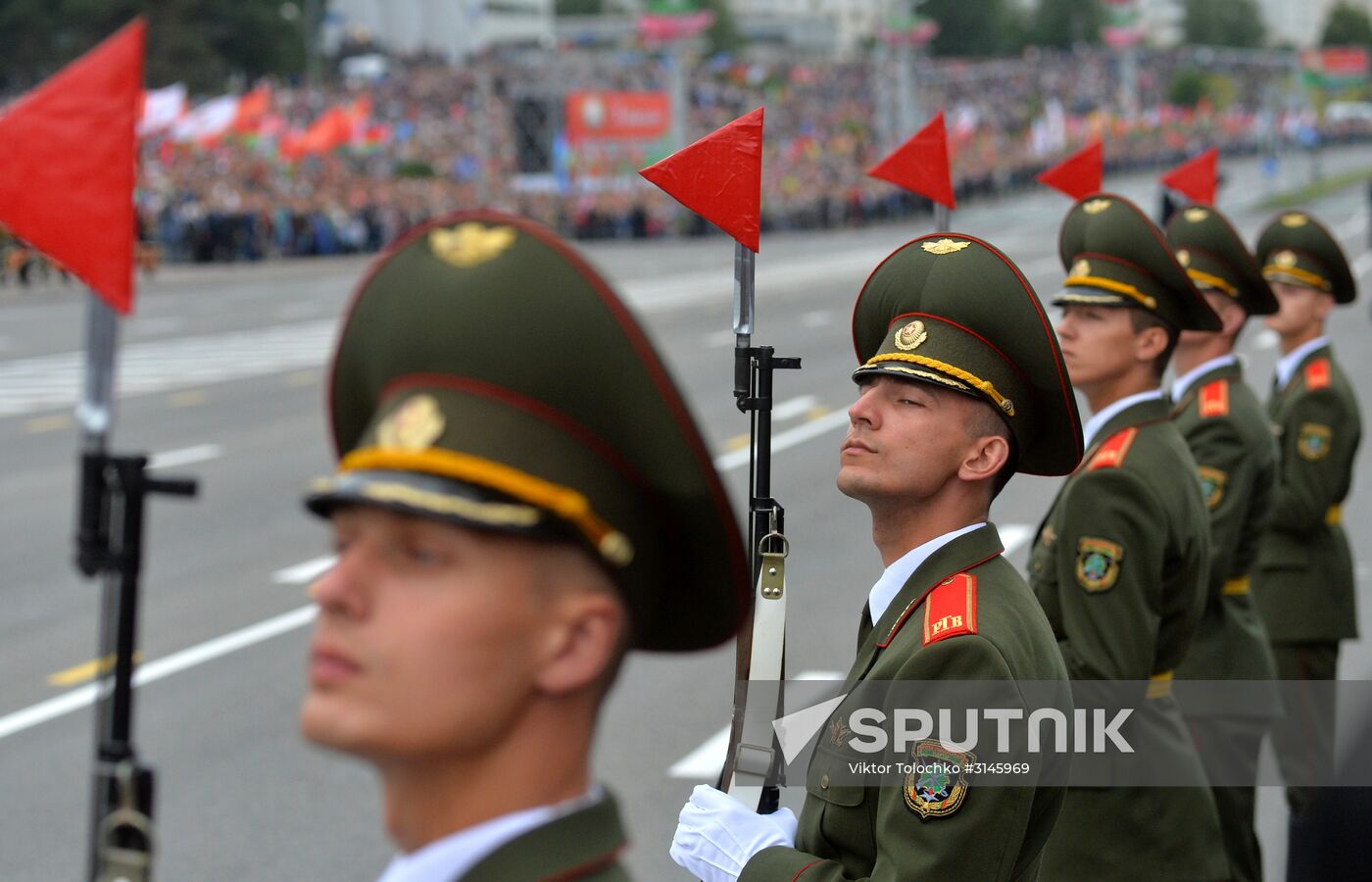 Independence Day parade in Belarus