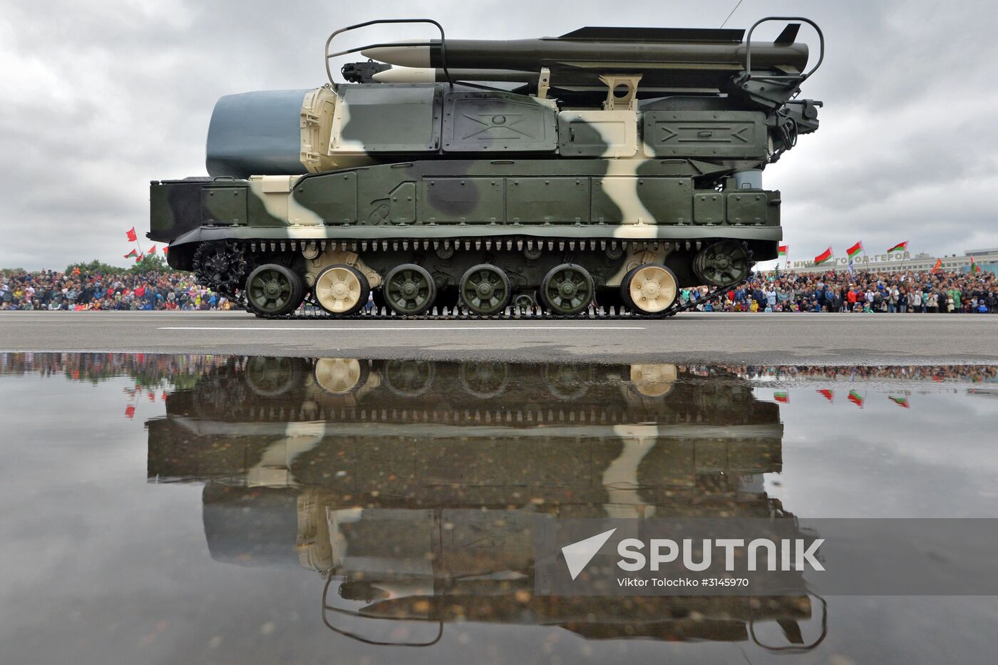 Independence Day parade in Belarus