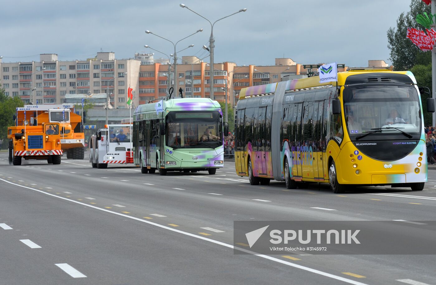 Independence Day parade in Belarus