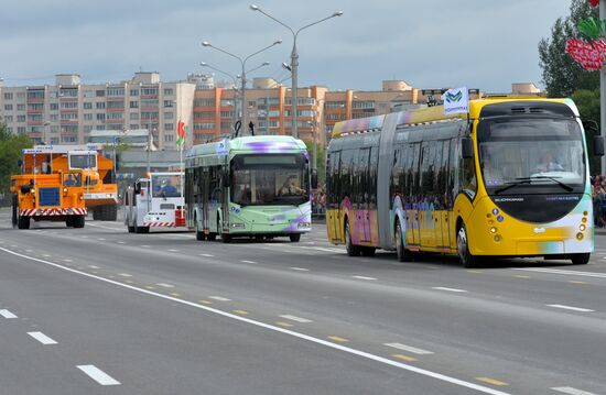 Independence Day parade in Belarus