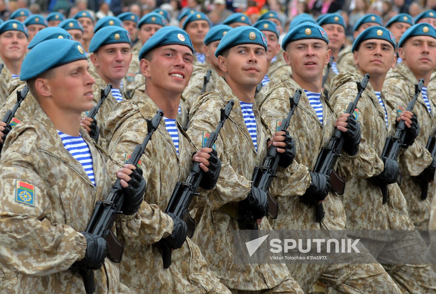 Independence Day parade in Belarus