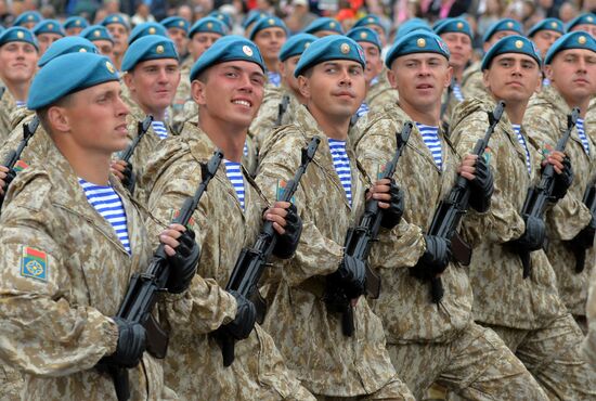 Independence Day parade in Belarus