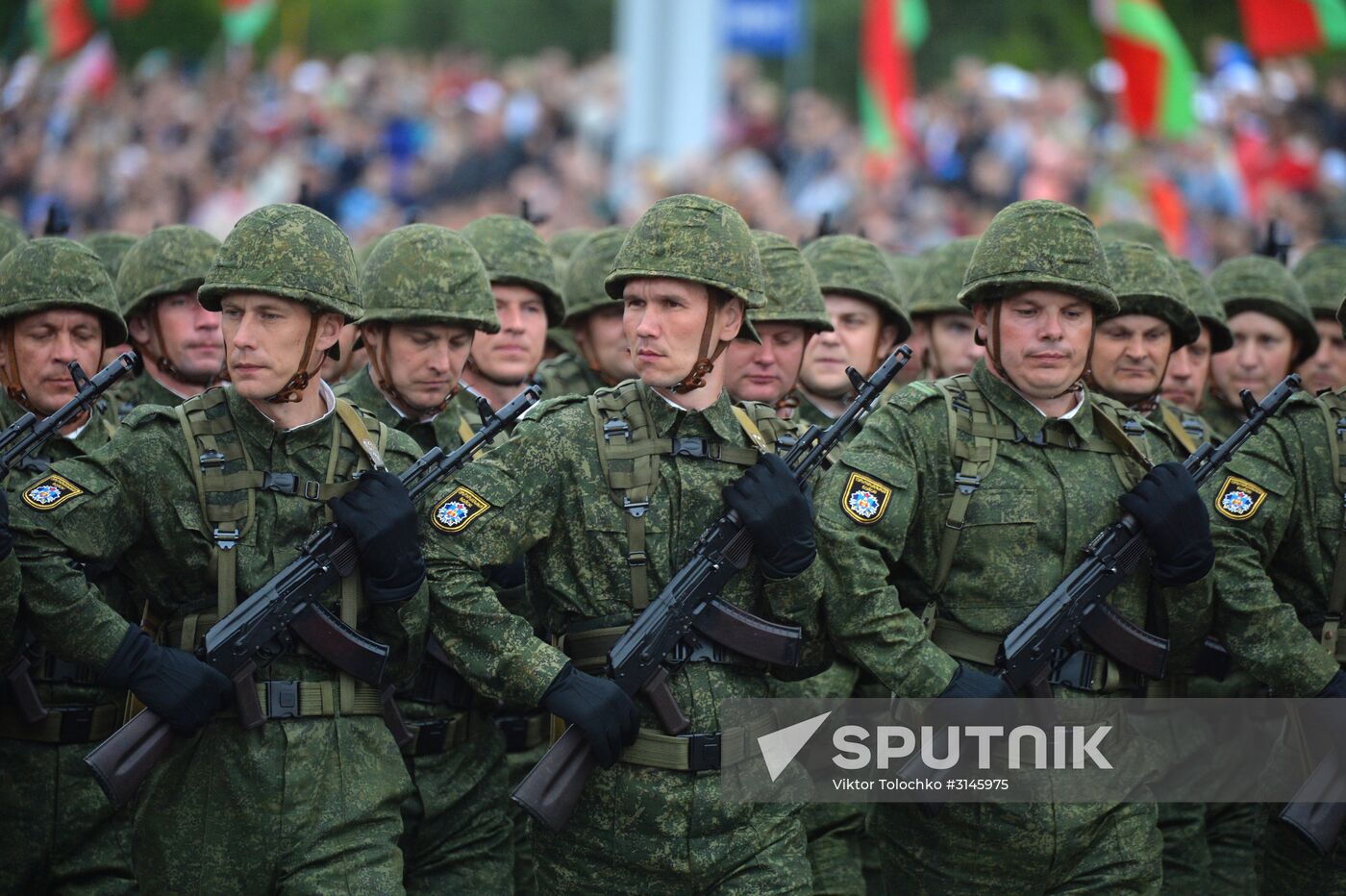 Independence Day parade in Belarus