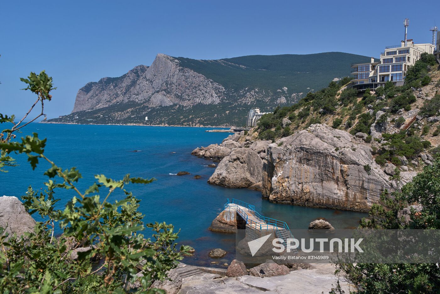 Laspi Bay. Southern Coast. Crimea.
