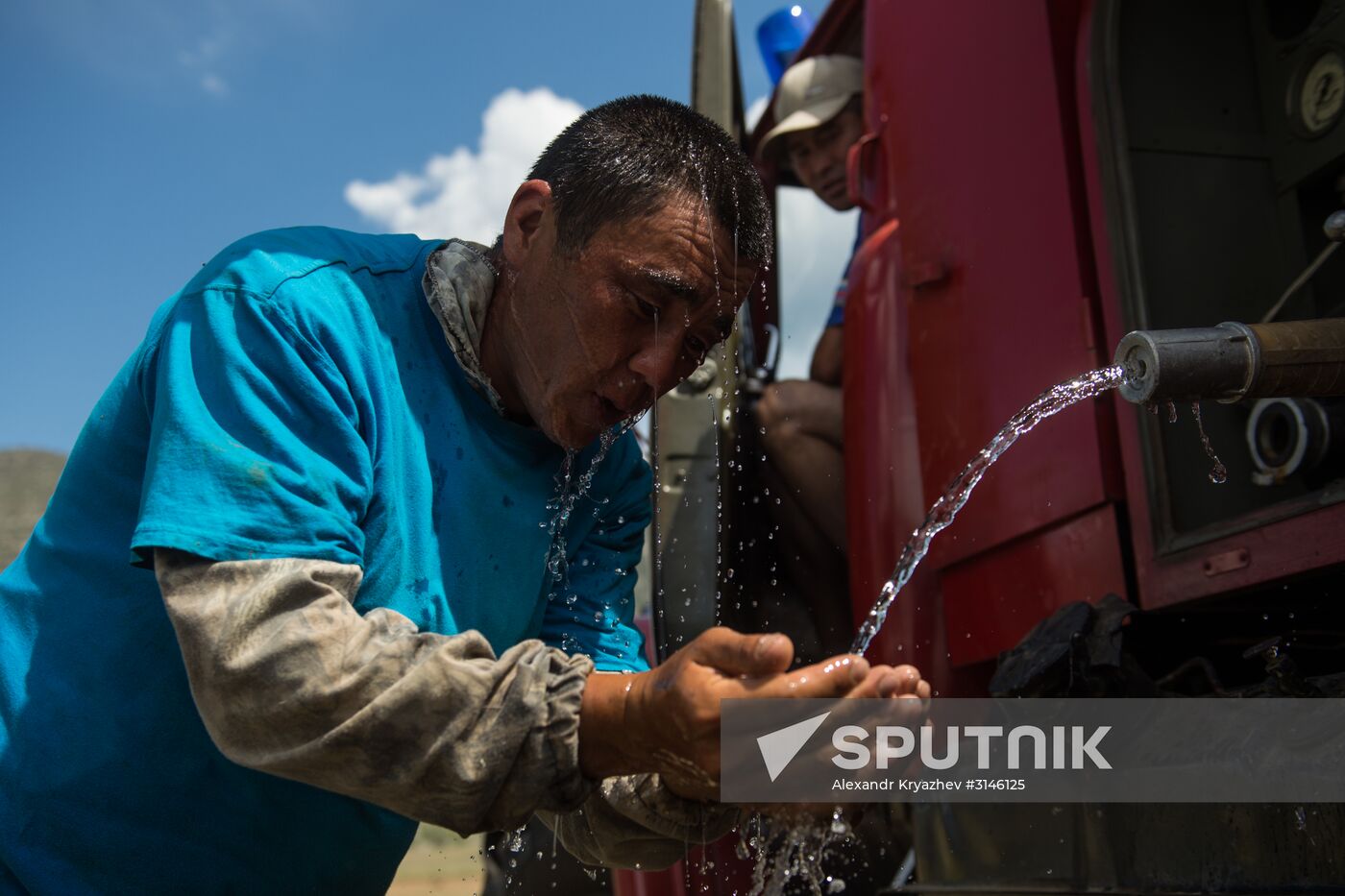 Kok-Boru traditional equestrian tournament in Altai Republic
