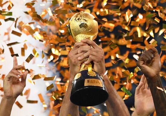 Football. 2017 FIFA Confederations Cup. Medal ceremony