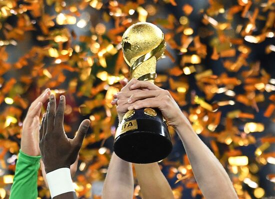 Football. 2017 FIFA Confederations Cup. Medal ceremony