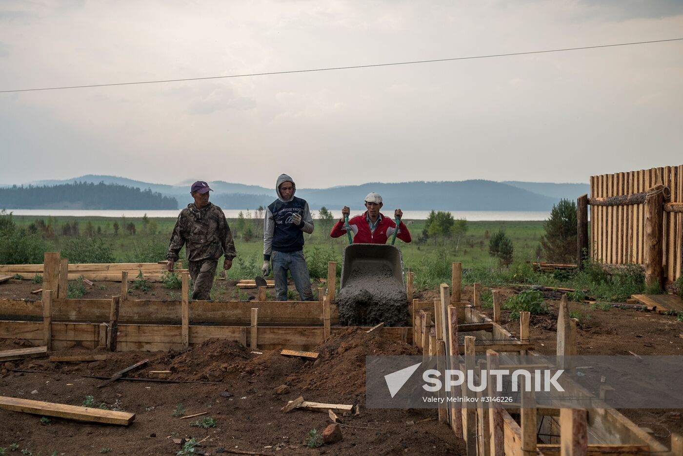 Forest fires in Buryatia