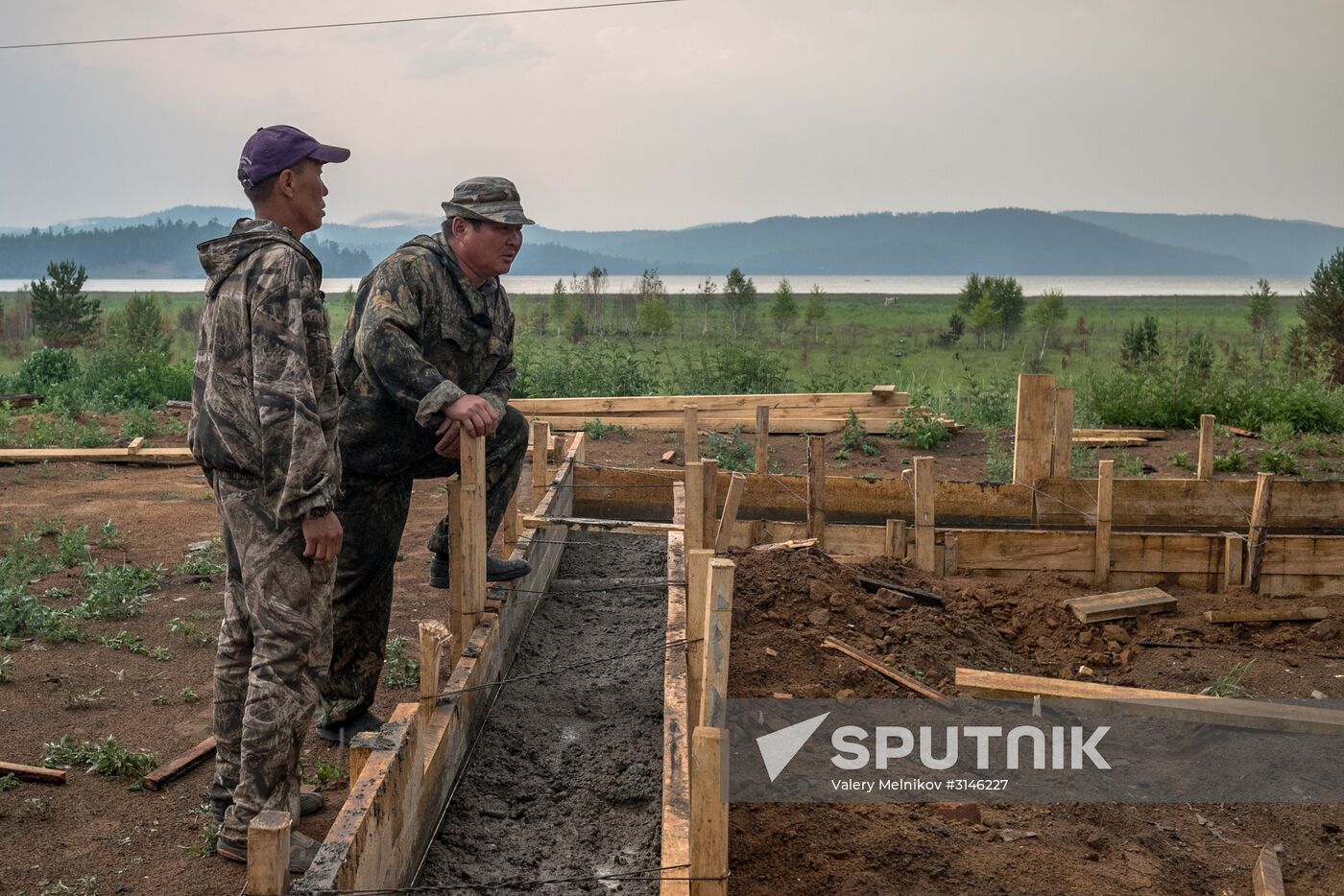 Forest fires in Buryatia