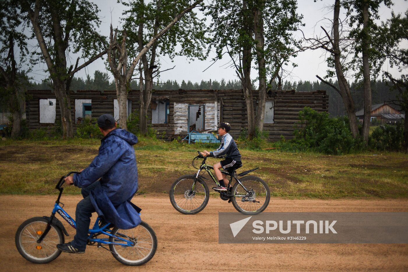 Forest fires in Buryatia