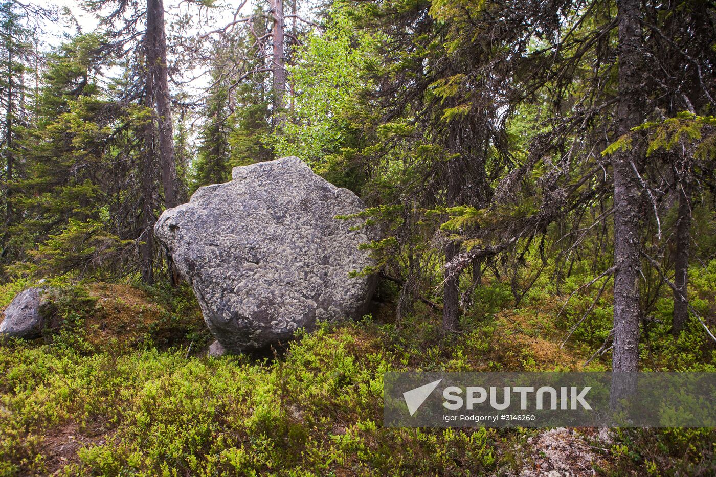 Mount Vottovaara in Karelia