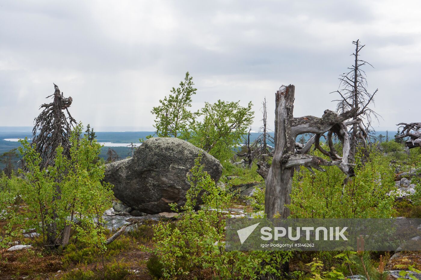 Mount Vottovaara in Karelia