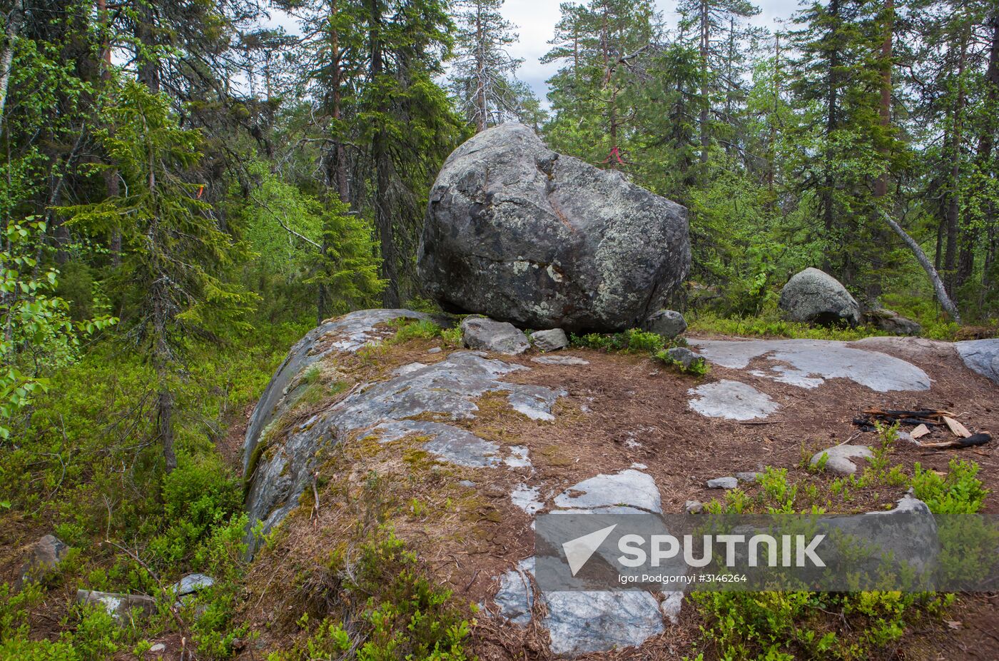 Mount Vottovaara in Karelia