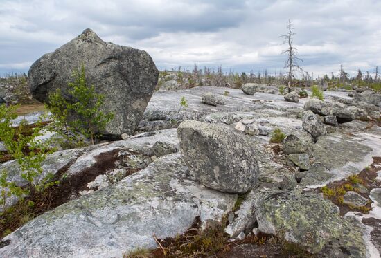 Mount Vottovaara in Karelia