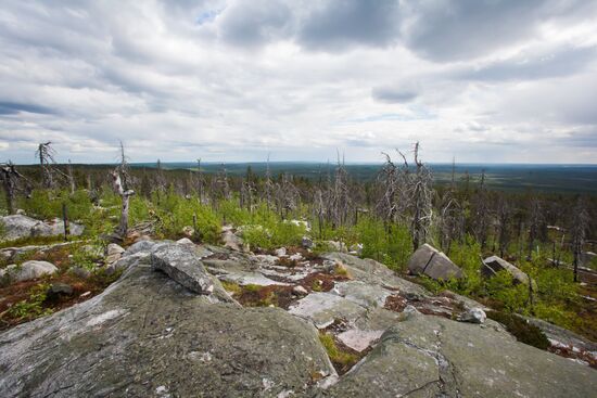 Mount Vottovaara in Karelia