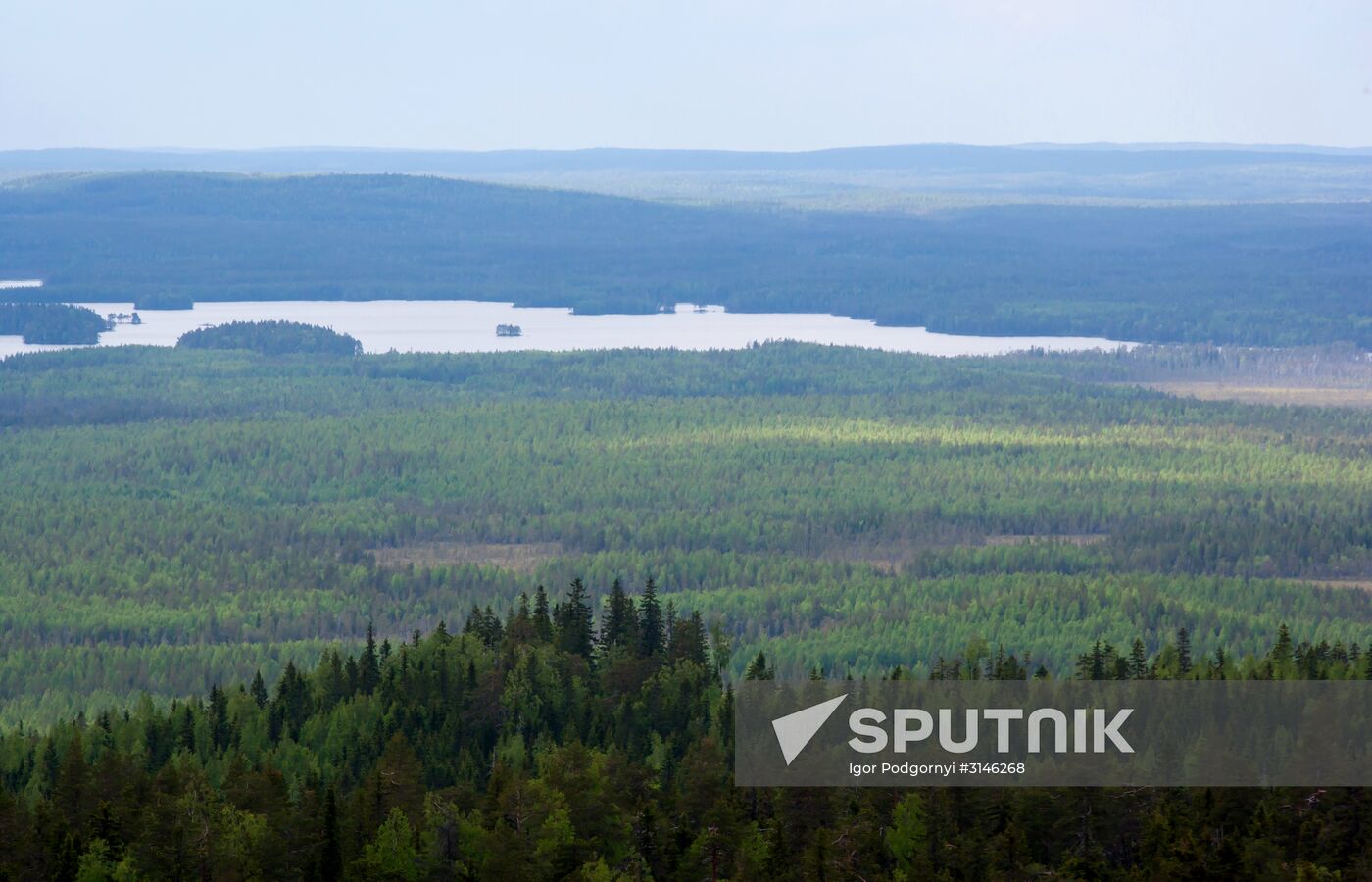 Mount Vottovaara in Karelia